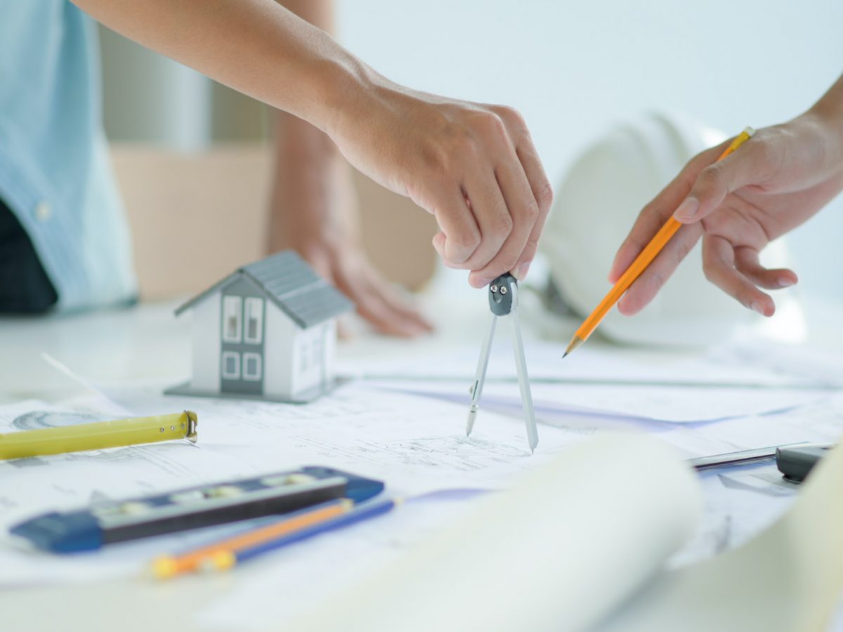 Engineers and architects design and plan the construction of new project buildings.
